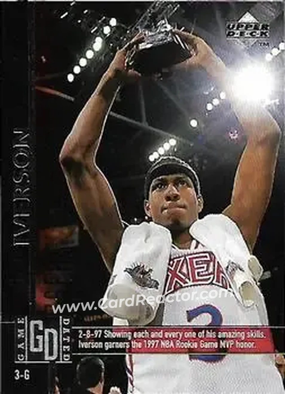 Front of Allen Iverson