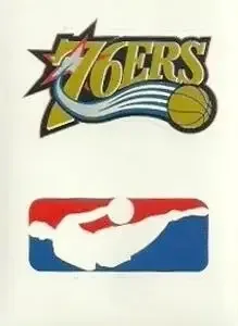 1997-98 Upper Deck NBA Stickers (European) #1 / 300 Logo
