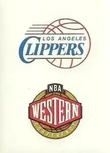 1997-98 Upper Deck NBA Stickers (European) #2 / 48 Los Angeles Clippers Logo