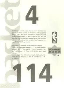 Back of Card #4 - 114