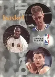 1997-98 Upper Deck NBA Stickers (European) #8 / 130 / 217 Vitaly Potapenko