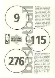 Back of Card #9 - 115 - 276