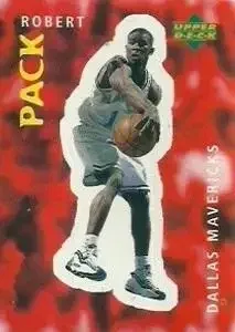 1997-98 Upper Deck NBA Stickers (European) #10 Robert Pack