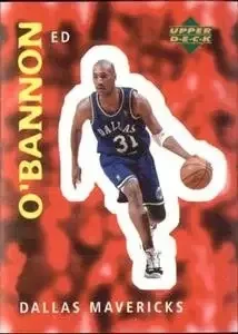 1997-98 Upper Deck NBA Stickers (European) #11 Ed O'Bannon