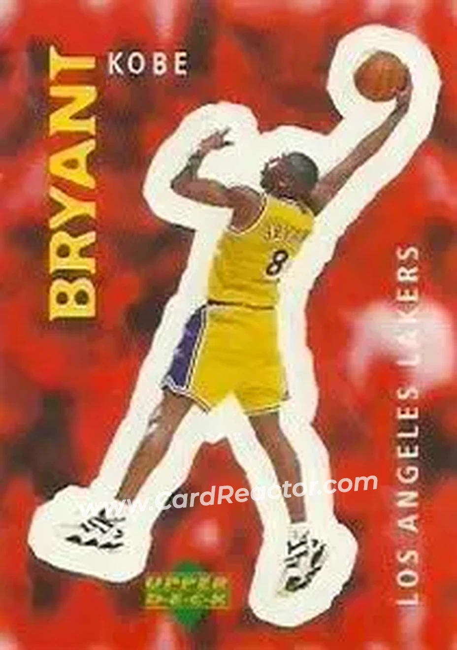 Front of Kobe Bryant