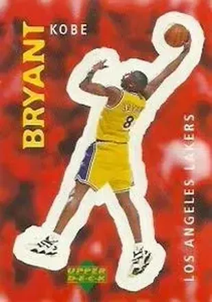 1997-98 Upper Deck NBA Stickers (European) #60 Kobe Bryant