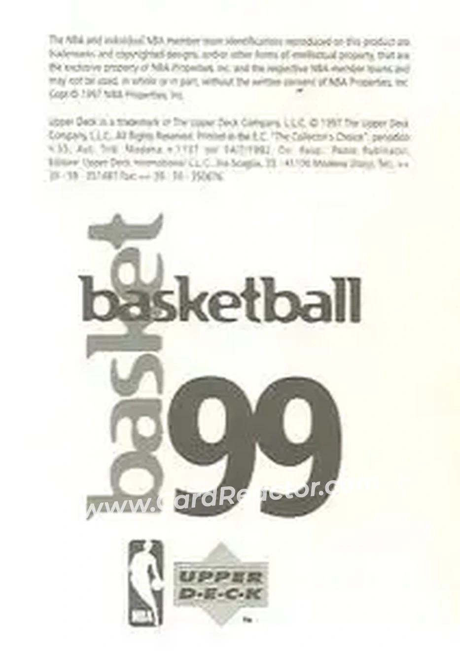 Back of Arvydas Sabonis