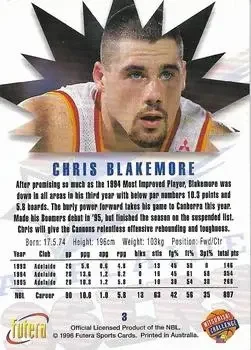 Back of Chris Blakemore