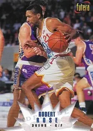 1996 Futera NBL #5 Robert Rose