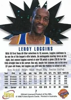 Back of Leroy Loggins