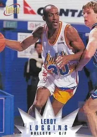 1996 Futera NBL #7 Leroy Loggins
