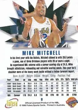 Back of Mike Mitchell