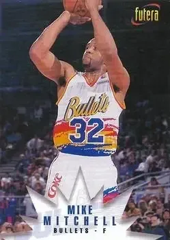 1996 Futera NBL #8 Mike Mitchell