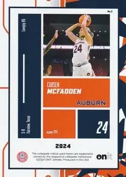 Back of Carsen McFadden