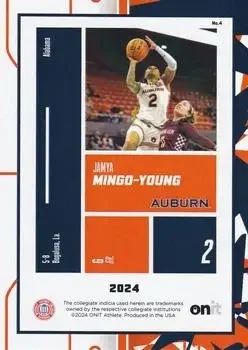 Back of JaMya Mingo-Young