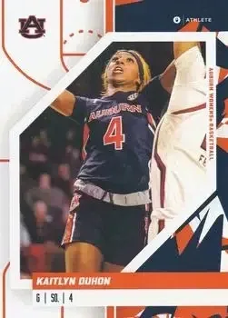 2023-24 ONIT Athlete Auburn Tigers Women #5 Kaitlyn Duhon