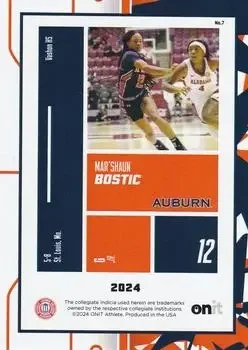 Back of Mar'shaun Bostic