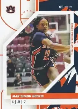 2023-24 ONIT Athlete Auburn Tigers Women #7 Mar'shaun Bostic
