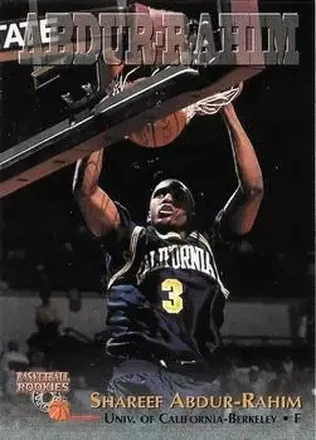 1996 Score Board Rookies #4 Shareef Abdur-Rahim