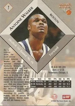 Back of Antoine Walker