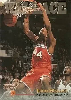 1996 Score Board Rookies #8 John Wallace