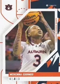 2023-24 ONIT Athlete Auburn Tigers Women #8 McKenna Eddings
