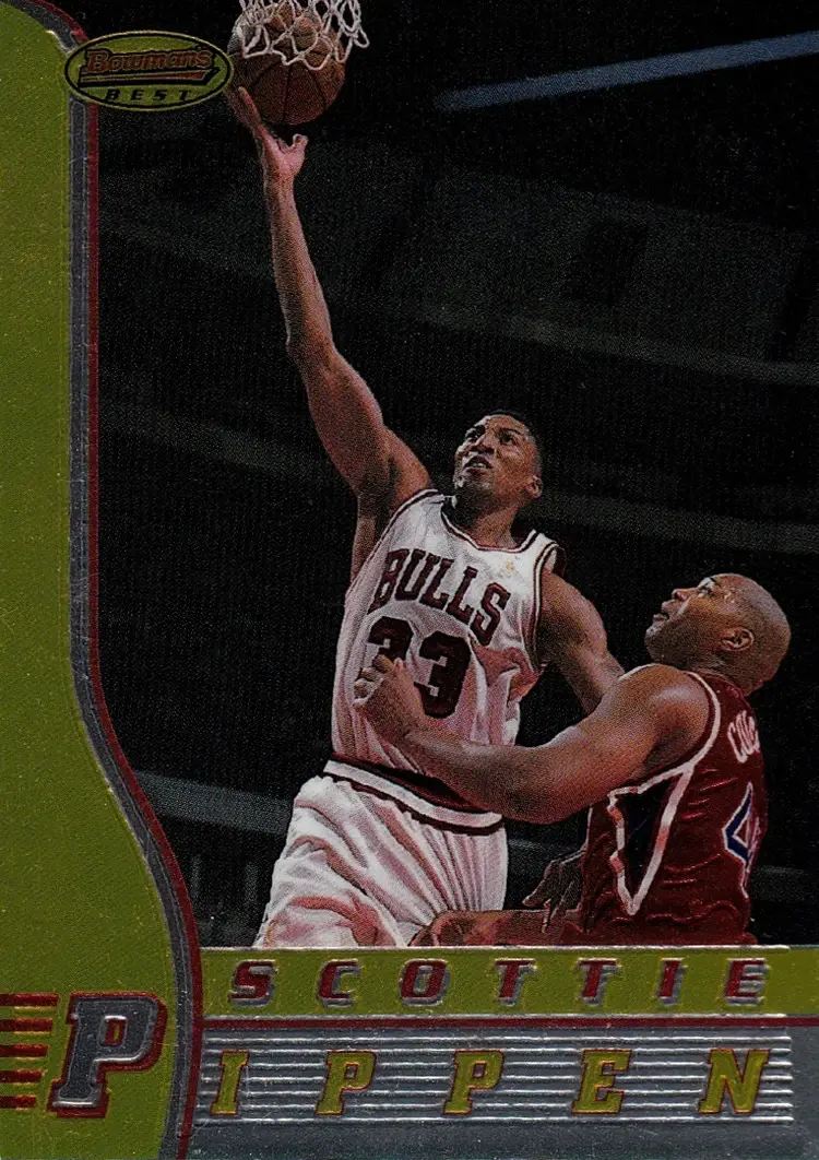 1996-97 Bowman's Best #1 Scottie Pippen
