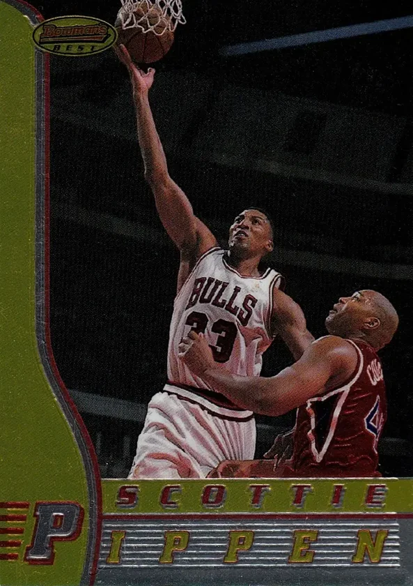 1996-97 Bowman's Best #1 Scottie Pippen