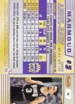 Back of Mahmoud Abdul-Rauf