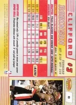 Back of Clifford Robinson
