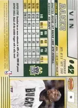 Back of Vin Baker
