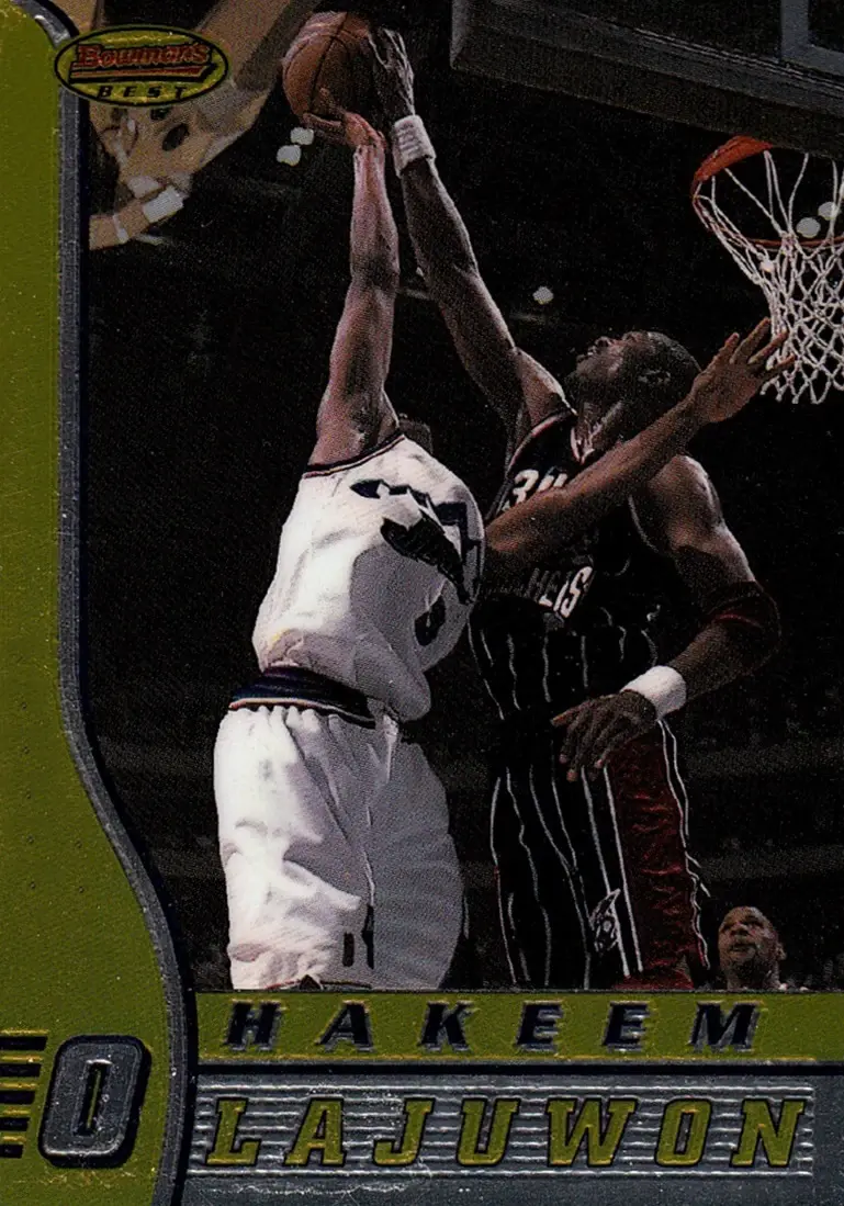 1996-97 Bowman's Best #15 Hakeem Olajuwon