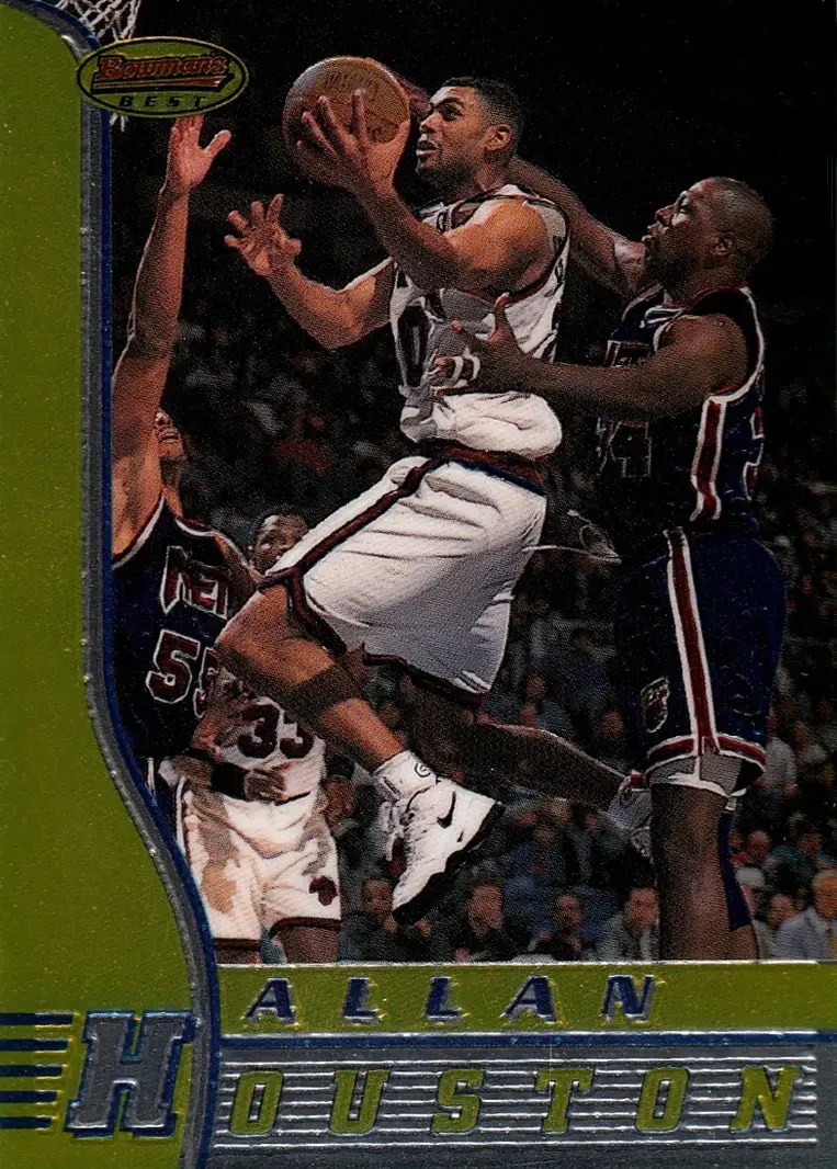 1996-97 Bowman's Best #16 Allan Houston
