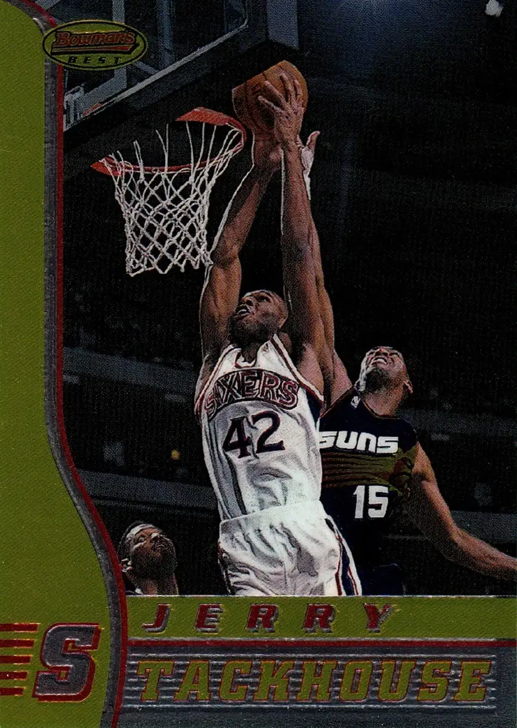1996-97 Bowman's Best #19 Jerry Stackhouse