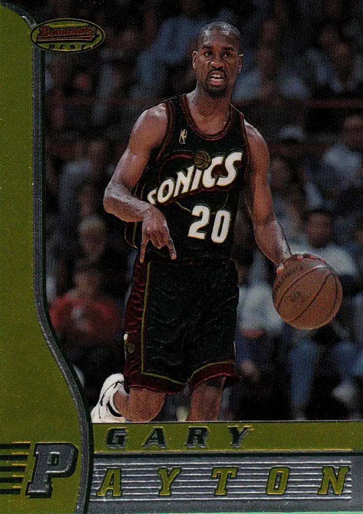 1996-97 Bowman's Best #22 Gary Payton