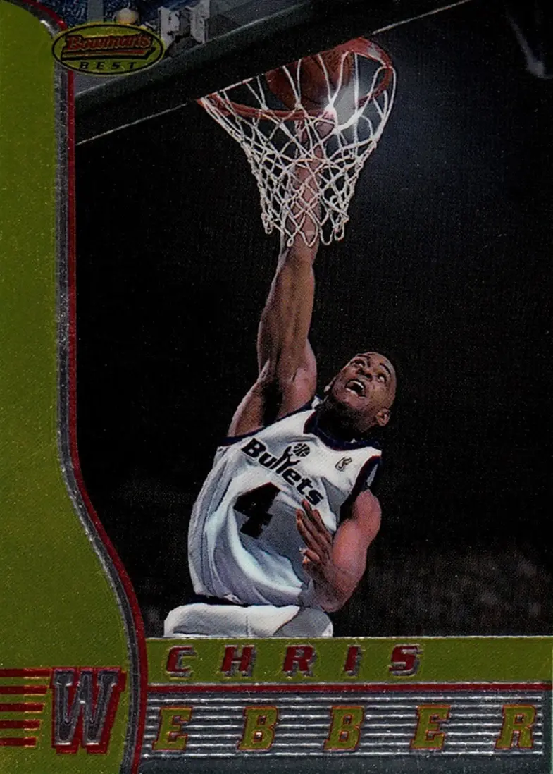 1996-97 Bowman's Best #27 Chris Webber
