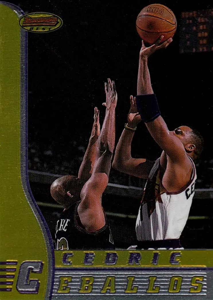 1996-97 Bowman's Best #37 Cedric Ceballos