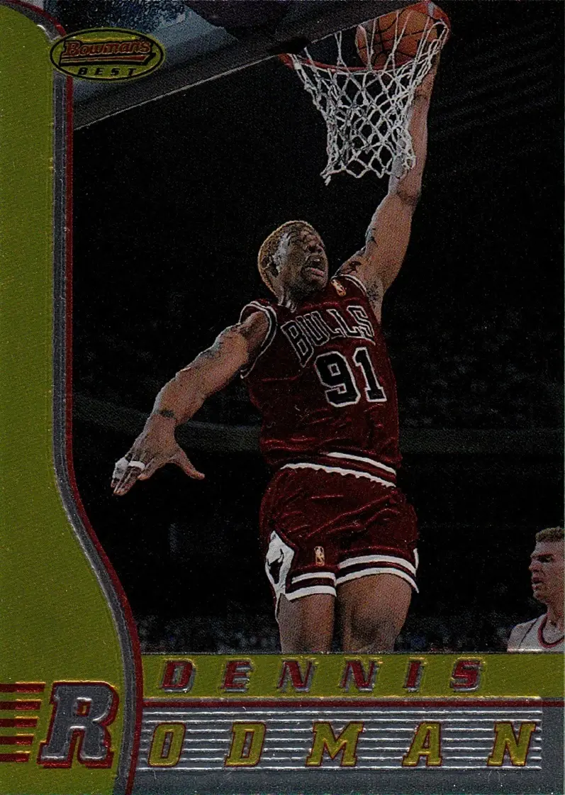 1996-97 Bowman's Best #40 Dennis Rodman