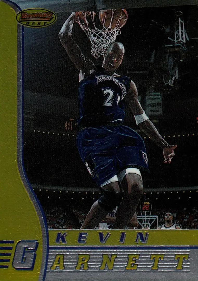 1996-97 Bowman's Best #42 Kevin Garnett