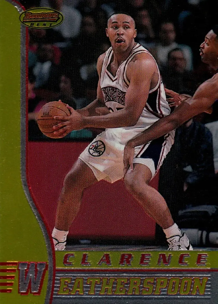 Front of Clarence Weatherspoon