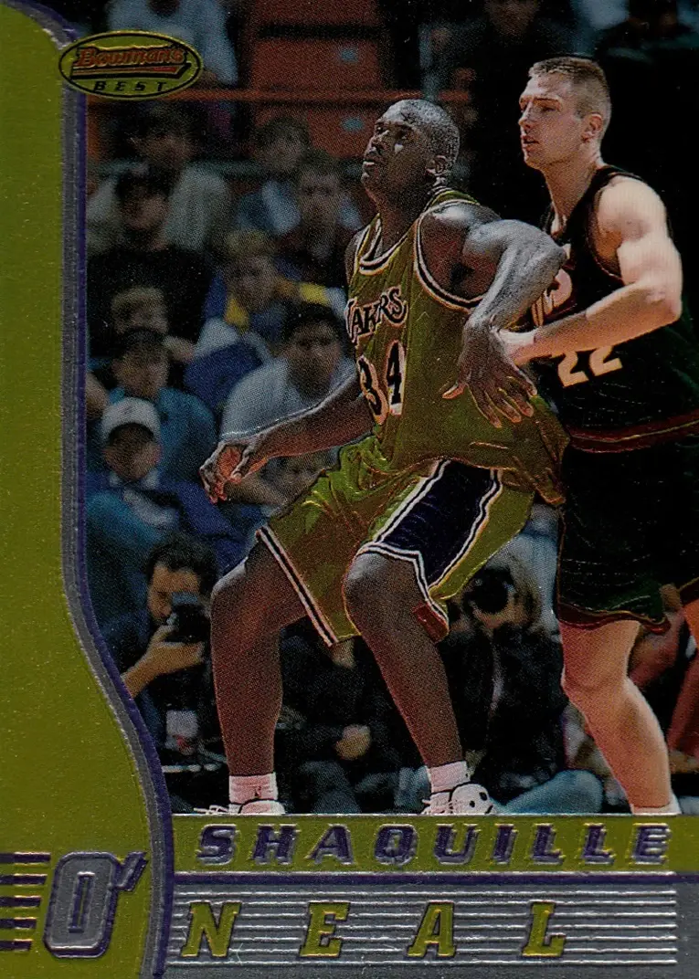 1996-97 Bowman's Best #70 Shaquille O'Neal