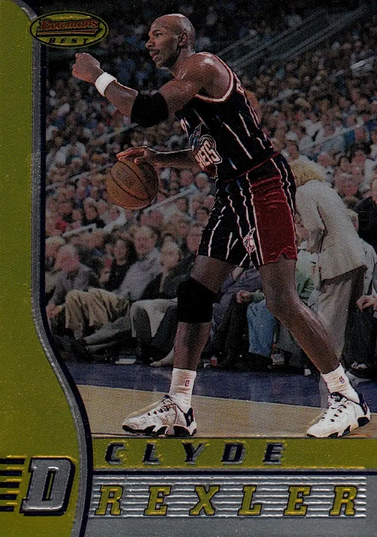 1996-97 Bowman's Best #75 Clyde Drexler