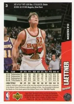 Back of Christian Laettner
