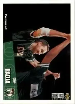 1996-97 Collector's Choice French #8 Dino Radja