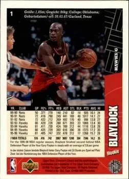 Back of Mookie Blaylock