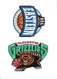 1996-97 Collector's Choice Italian Stickers #3 / 82 Vancouver Grizzlies Logo