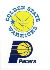 1996-97 Collector's Choice Italian Stickers #4 / 127 Indiana Pacers Logo