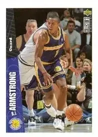 1996-97 Collector's Choice Italian Stickers #5 B.J. Armstrong