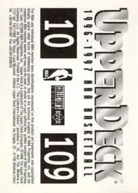 Back of Card #10 - 109