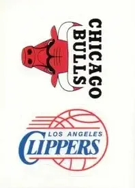 1996-97 Collector's Choice Italian Stickers #10 / 109 Chicago Bulls Logo